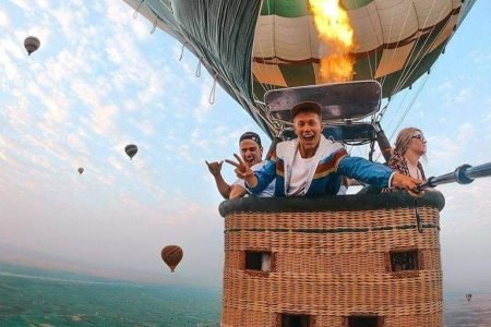 Incredible Day tour Hot air balloon,Luxor West bank& Felucca Nile